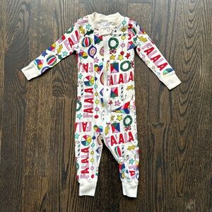 Hanna Andersson Christmas Zip Sleeper